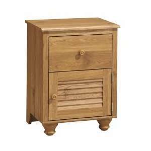  Golden Oak Traditional Night Table