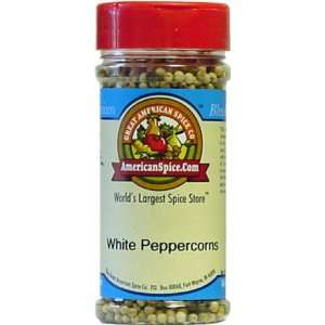 White Peppercorns Whole   Stove, 5 oz  Grocery & Gourmet 