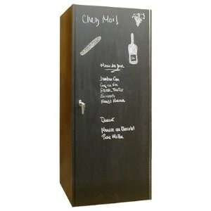 Vinotemp 440 Chalkboard   dark brown 440 Chalkboard Oak Wine Cooler 