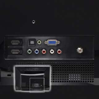 Back panel of the VIZIO VIZIO M260VA 26 inch RazorLED LCD HDTV