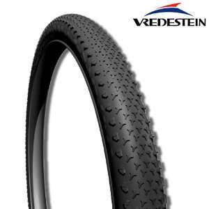  Vredestein N Spotted Cat Tricomp Bicycle Tire (Black/Black 
