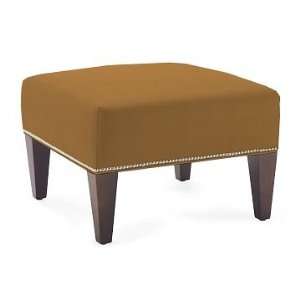 Williams Sonoma Home Fairfax Square Ottoman, Tapered Leg with Smooth 