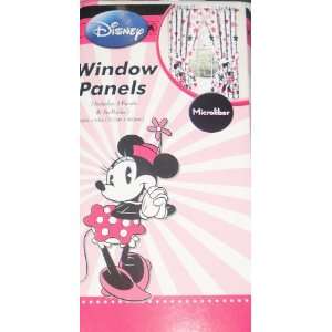    Disney Minnie Mouse Window Panels, Curtains, Drapes