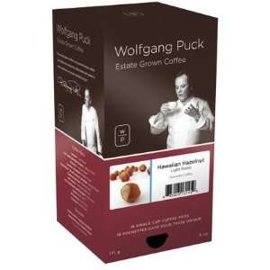 Wolfgang Puck Hawaiian Hazelnut Flavored, 18 ct Pods, 3 ct (Quantity 