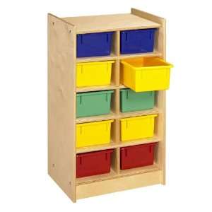  10 Unit Mobile Cubbie Storage Furniture & Decor