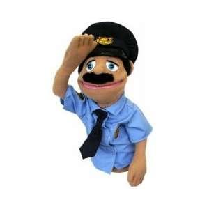  Police Officer Puppet Stick Hand Melissa & Doug Toys 