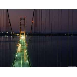  Mackinac Bridge, One of the Worlds Longest Suspension Bridges 