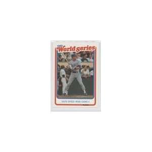    1989 Fleer World Series Glossy #9   Steve Sax Sports Collectibles