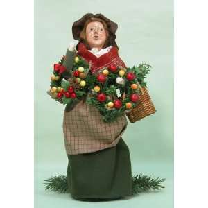   Historical Williamsburg   Colonial Woman with Wreaths